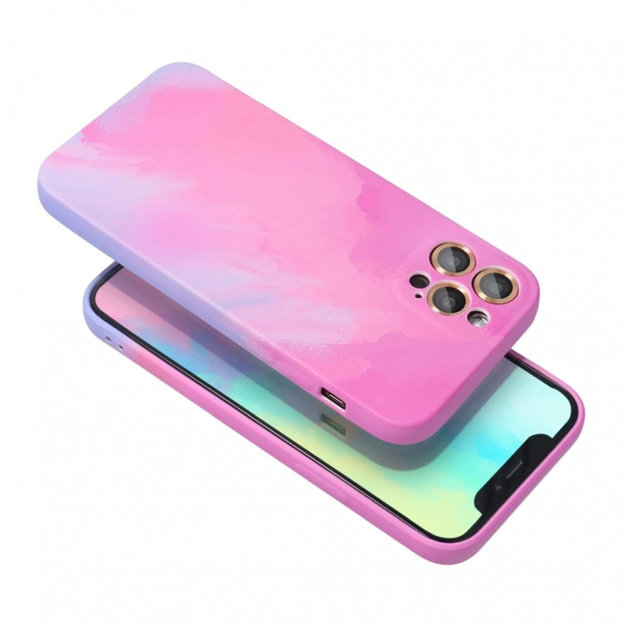 Husa protectie Flippy compatibila cu Apple iPhone 11 Pro Max Tpu Ombre, Roz [1]