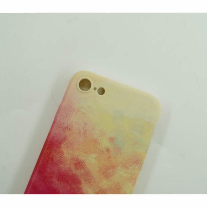 Husa protectie Flippy compatibila cu Apple iPhone 11 Pro Tpu Ombre, Roz/Galben [9]