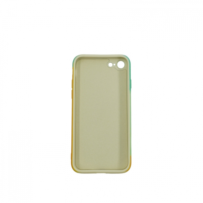 Husa protectie Flippy compatibila cu Apple iPhone 11 Pro Tpu Ombre, Verde/Portocaliu [2]
