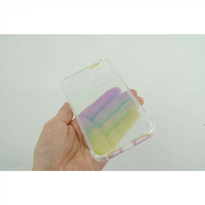 Husa protectie Flippy compatibila cu Apple iPhone 12/12 Pro Laser Gradient Case Cameleon [2]