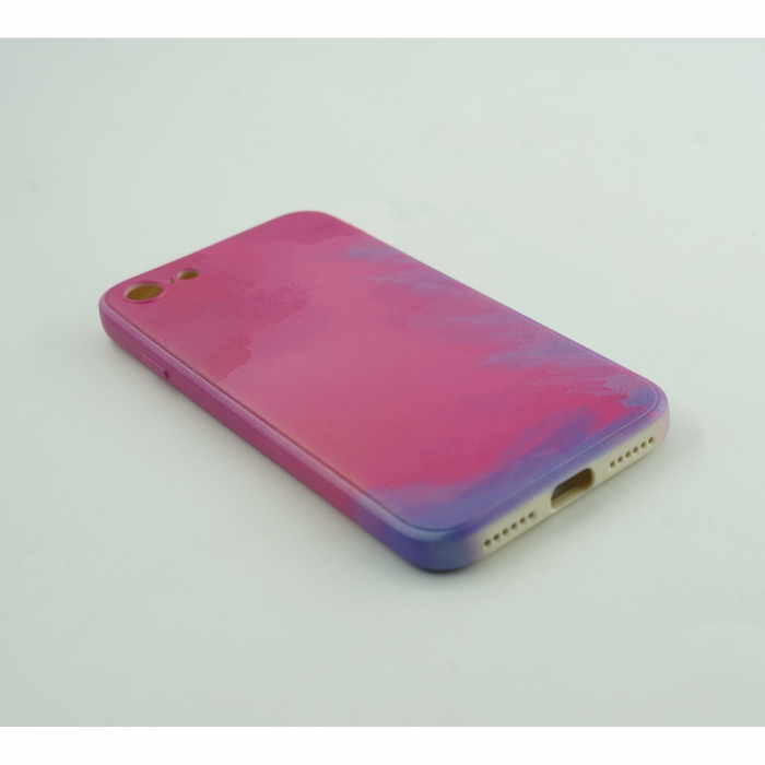 Husa protectie Flippy compatibila cu Apple iPhone 12 Mini Tpu Ombre, Roz/Mov [5]