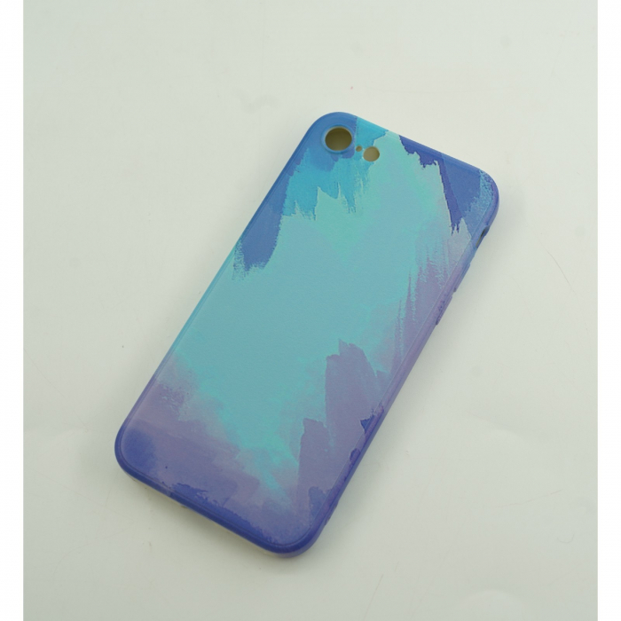 Husa protectie Flippy compatibila cu Apple iPhone 12 Mini Tpu Ombre, Verde/Alb [3]