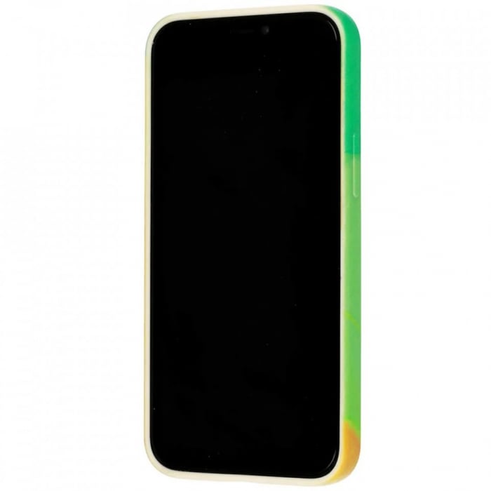 Husa protectie Flippy compatibila cu Apple iPhone 12 Tpu Ombre, Galben/Roz [9]
