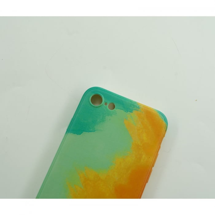 Husa protectie Flippy compatibila cu Apple iPhone 12 Tpu Ombre, Negru/Mov/Roz [4]