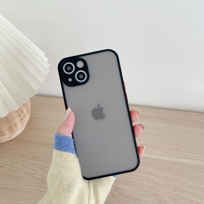 Husa protectie Flippy compatibila cu Apple iPhone 13 Mini Phantom Tpu Negru [3]