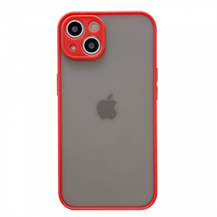 Husa protectie Flippy compatibila cu Apple iPhone 13 Mini Phantom Tpu Rosu [3]