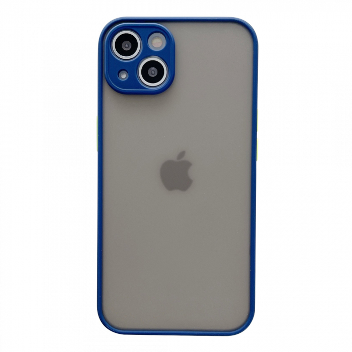 Husa protectie Flippy compatibila cu Apple iPhone 13 Phantom Tpu Albastru [3]