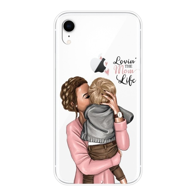 Husa protectie Flippy compatibila cu Apple iPhone 13 Pro Glass print Lovin the Mom Multicolor [6]