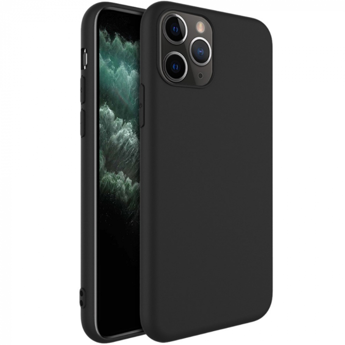 Husa protectie Flippy compatibila cu Apple iPhone 13 Pro Max Matte Tpu Negru Mat [3]