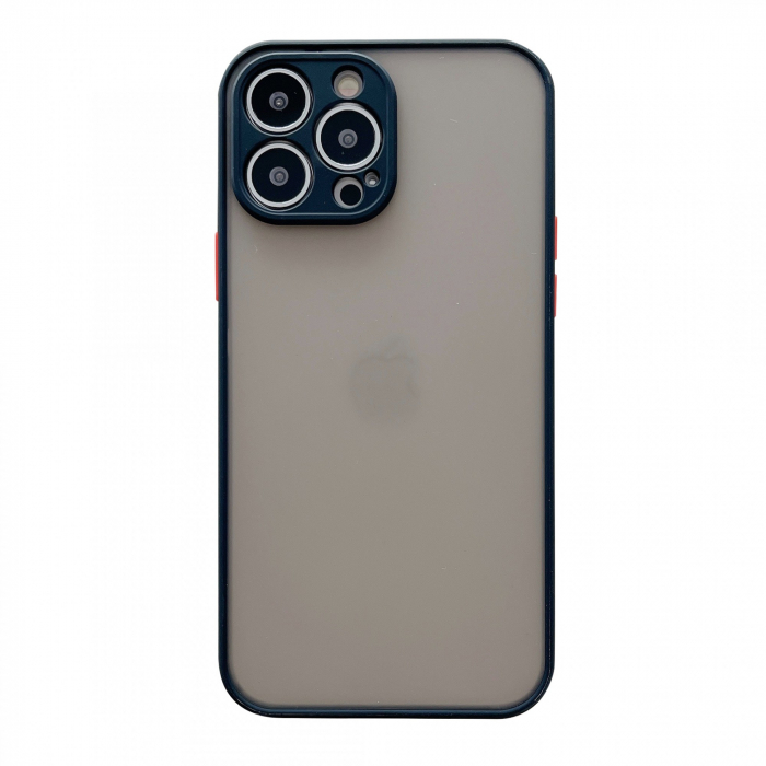 Husa protectie Flippy compatibila cu Apple iPhone 13 Pro Max Phantom Tpu Negru [3]