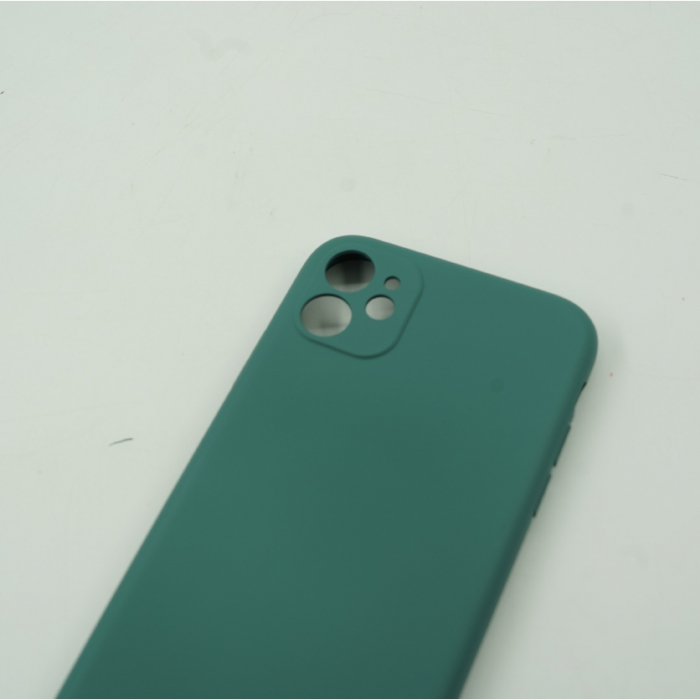 Husa protectie Flippy compatibila cu Apple iPhone 7/8G/SE 2020 Liquid Silicone Verde [4]