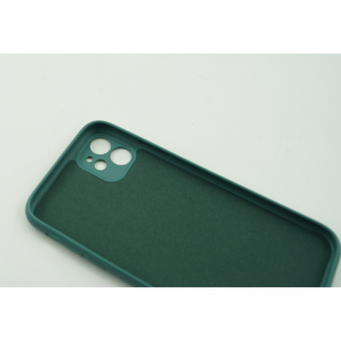 Husa protectie Flippy compatibila cu Apple iPhone 7/8G/SE 2020 Liquid Silicone Verde [5]