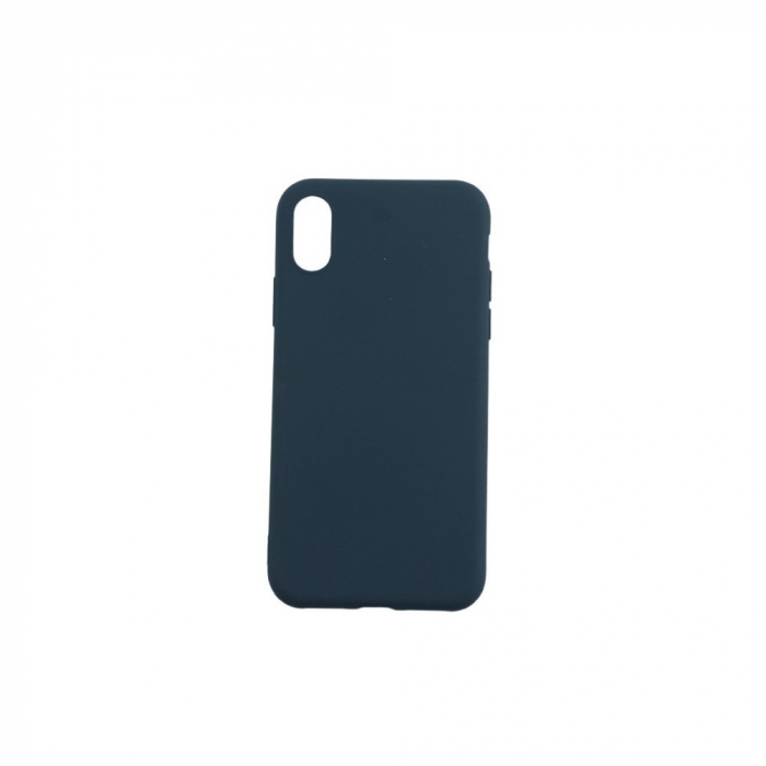 Husa protectie Flippy compatibila cu Apple iPhone XR Matte Tpu Albastru inchis [3]