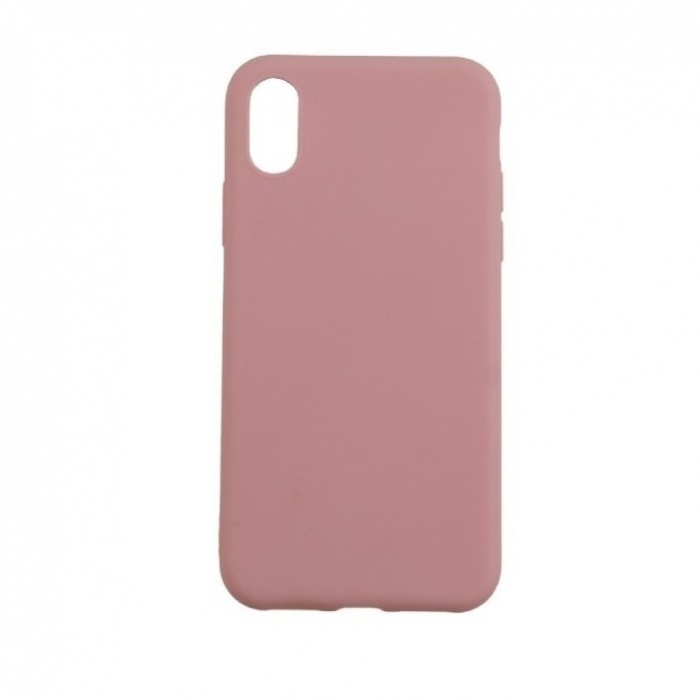 Husa protectie Flippy compatibila cu Apple iPhone XS Max Matte Tpu Roz [1]