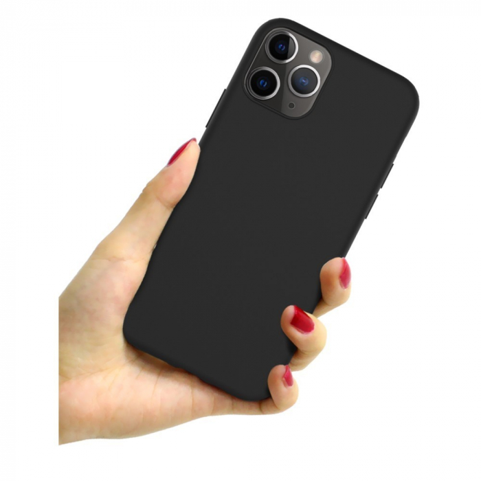 Husa protectie Flippy compatibila cu Huawei Nova 9 Matte Tpu Negru Mat [6]