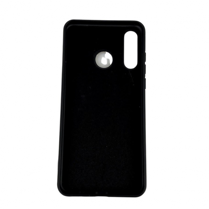 Husa protectie Flippy compatibila cu Huawei P30 Lite Liquid Silicone Case Negru [4]