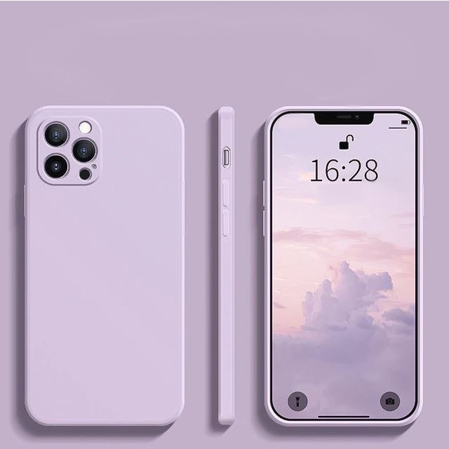 Husa protectie Flippy compatibila cu Samsung A21S Liquid Silicone Case Mov [7]