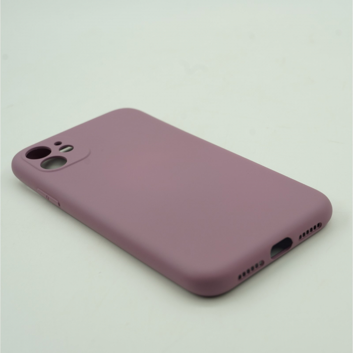 Husa protectie Flippy compatibila cu Samsung A21S Liquid Silicone Case Mov [6]