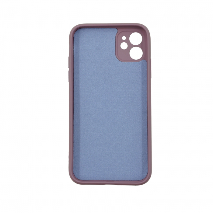 Husa protectie Flippy compatibila cu Samsung A21S Liquid Silicone Case Mov [2]