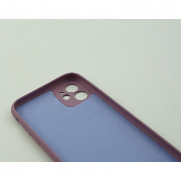 Husa protectie Flippy compatibila cu Samsung A21S Liquid Silicone Case Mov [5]
