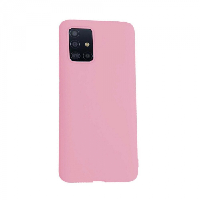 Husa protectie Flippy compatibila cu Samsung Galaxy A51 Matte Tpu Roz [1]