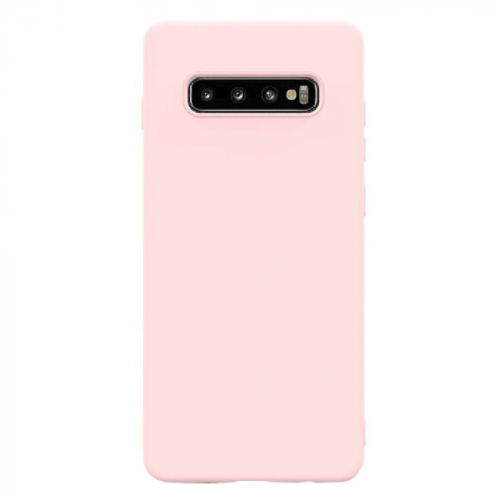 Husa protectie Flippy compatibila cu Samsung Galaxy S10E Matte Tpu Roz [3]