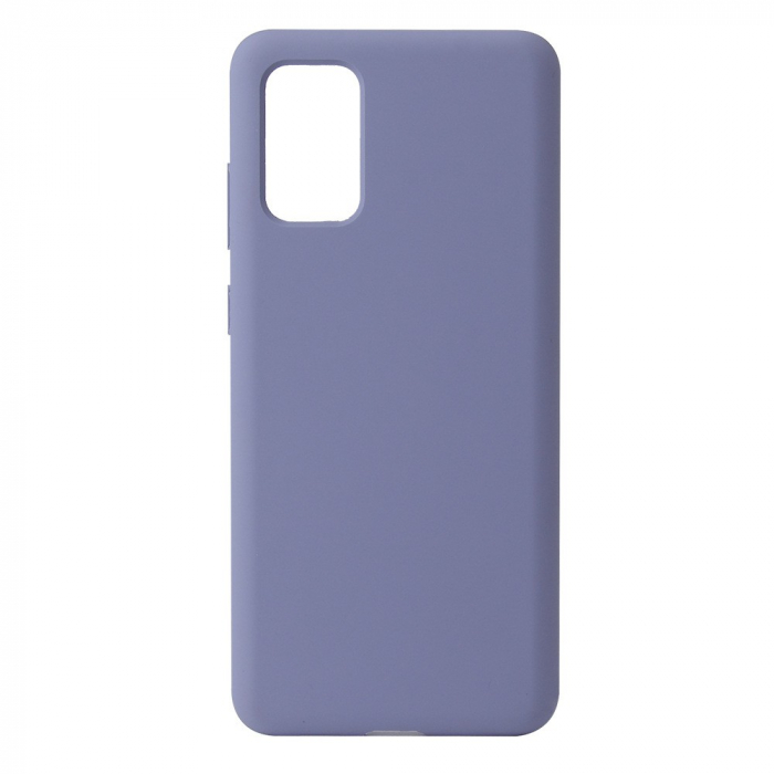 Husa protectie Flippy compatibila cu Samsung Galaxy S21 Ultra Liquid Silicone Case Mov [2]