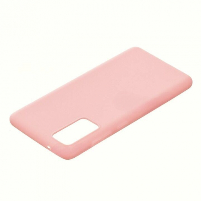 Husa protectie Flippy compatibila cu Samsung Galaxy S21 Ultra Liquid Silicone Case Roz [2]