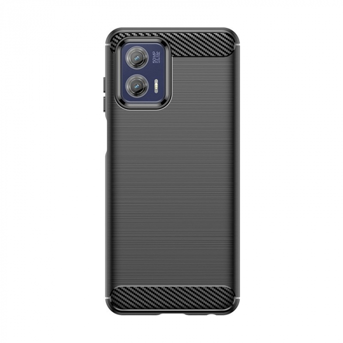 Husa Protectie, Flippy, pentru Motorola Moto G13/G23, TPU Carbon, Negru [1]