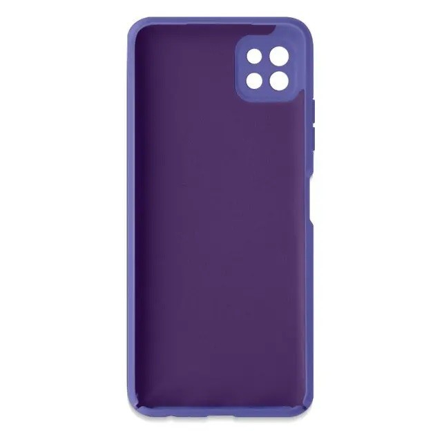 Husa protectie Flippy pentru Samsung A22 5G Liquid Silicone Mov [2]