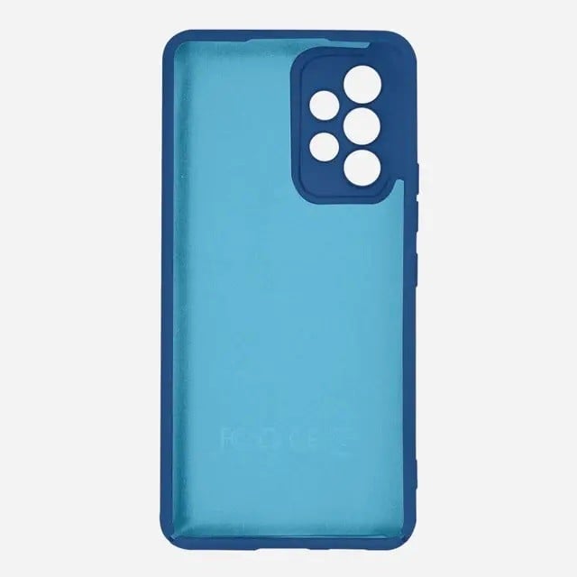 Husa protectie Flippy pentru Samsung A53 5G Liquid Silicone Albastru Inchis [2]