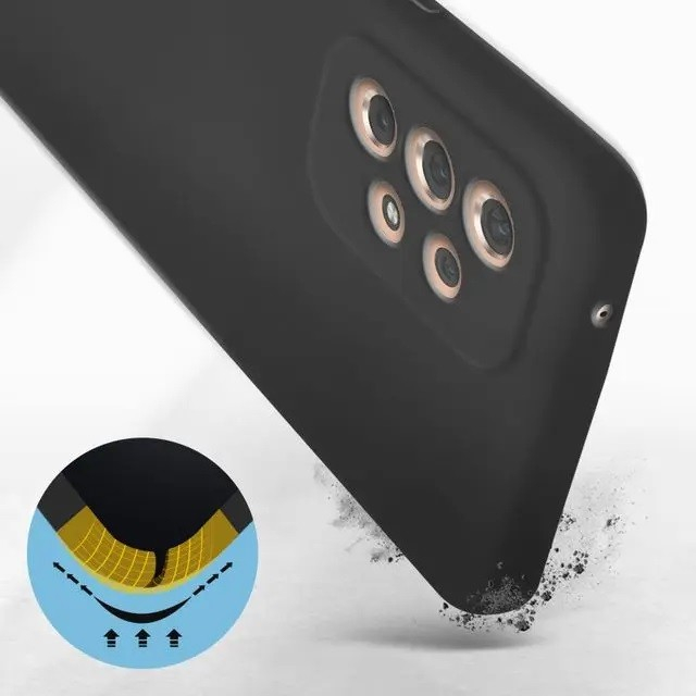 Husa protectie Flippy pentru Samsung A53 5G Liquid Silicone Negru [9]