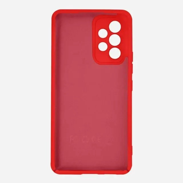 Husa protectie Flippy pentru Samsung A53 5G Liquid Silicone Rosu [9]