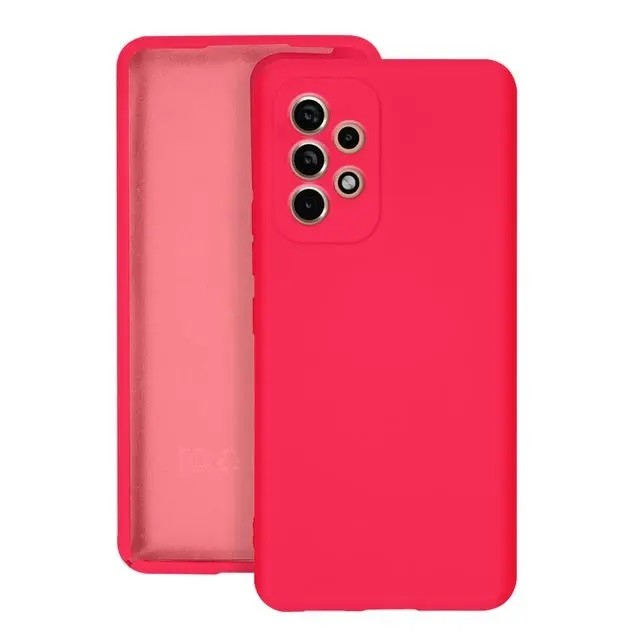 Husa protectie Flippy pentru Samsung A53 5G Liquid Silicone Roz Fuchsia/Roz [1]