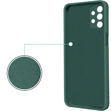 Husa protectie Flippy pentru Samsung A53 5G Liquid Silicone Verde [2]