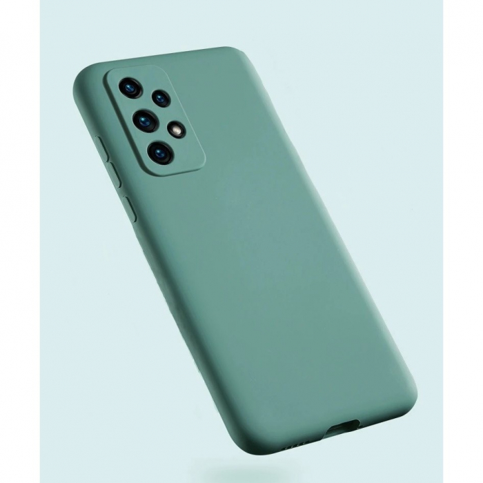 Husa protectie Flippy pentru Samsung A53 5G Liquid Silicone Verde [5]