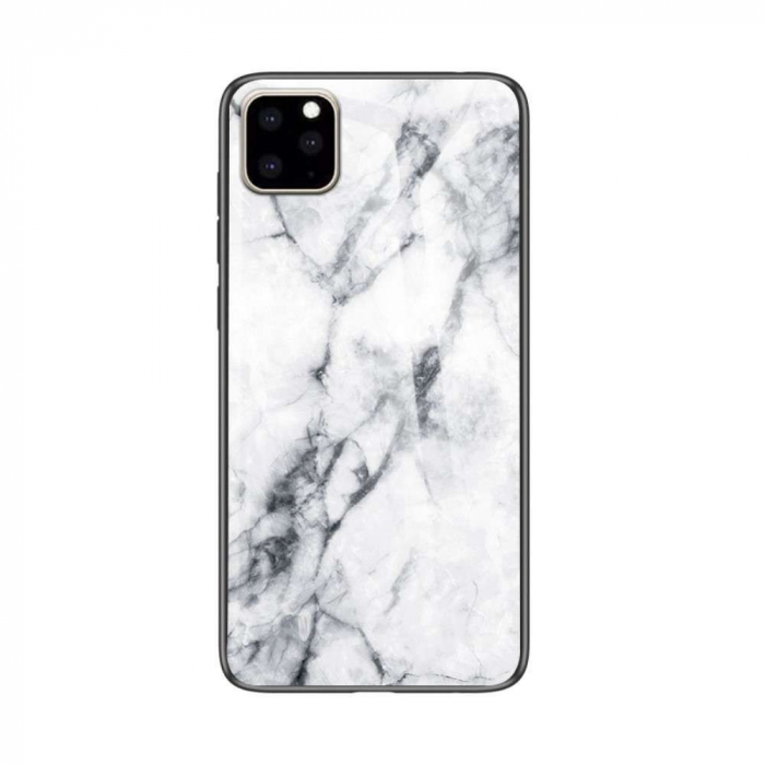 Husa protectie pentru Apple iPhone XR Marble Glass Model 2 [1]