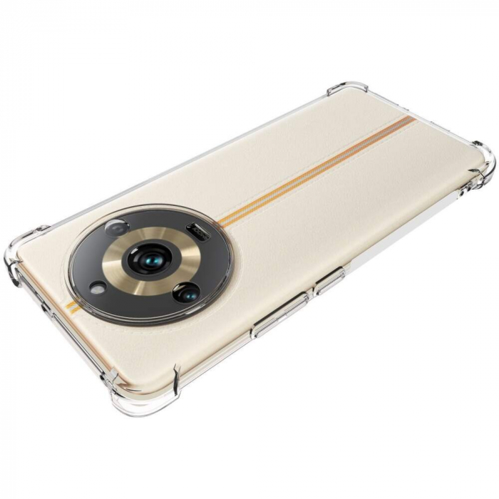 Husa protectie pentru Realme GT 2 / GT Neo 2, Flippy, TPU, Antisoc, Protectie colturi, Rezistenta la impact, 1.5 mm, Transparenta [6]