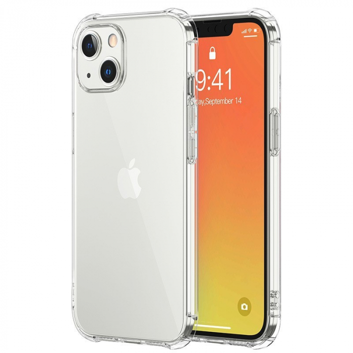 Husa protectie pentru Samsung A23 5G, Flippy, TPU, Antisoc, Protectie colturi, Rezistenta la impact, 1.5 mm, Transparenta [6]