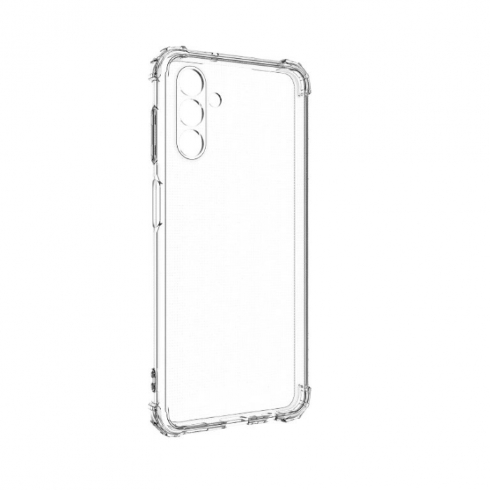 Husa protectie pentru Samsung S24 Ultra, Flippy, TPU, Antisoc, Protectie colturi, Rezistenta la impact, 1.5 mm, Transparenta [4]