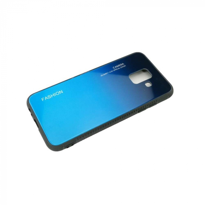 Husa Samsung Galaxy A6 2018 Hybrid Back Degrade, Albastru [6]