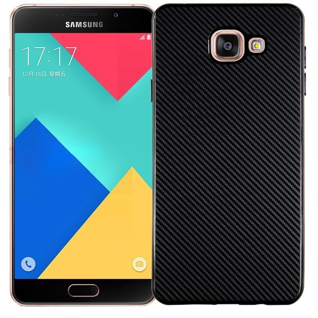 Husa Samsung Galaxy A7 2016 i-Zore Carbon Fiber Negru [3]