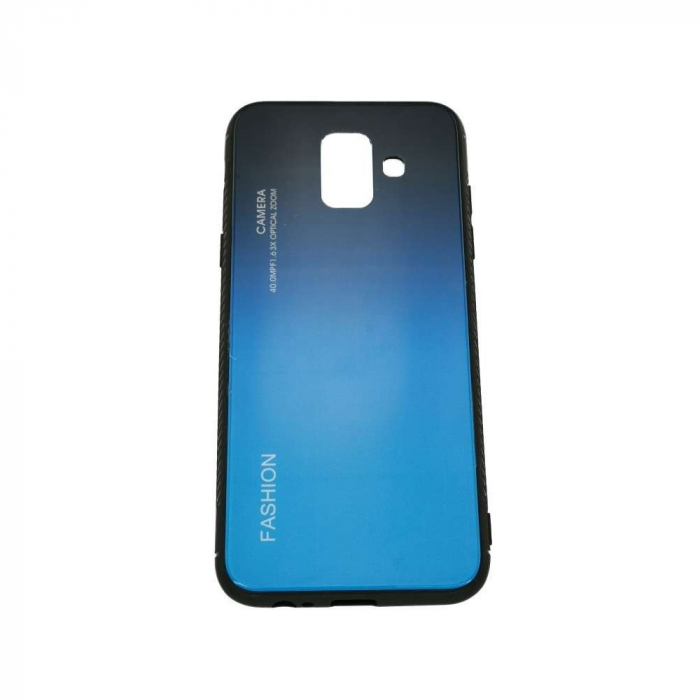 Husa Samsung Galaxy A8 2018 Hybrid Back Degrade, Albastru [1]