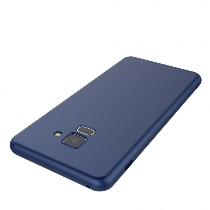 Husa Samsung Galaxy A8 2018 Luxury Case Albastru [7]