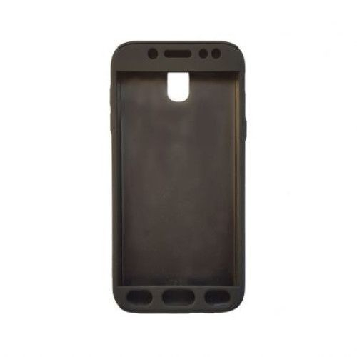 Husa Samsung Galaxy J3 2017 Full Cover 360 Negru + Folie de protectie [3]