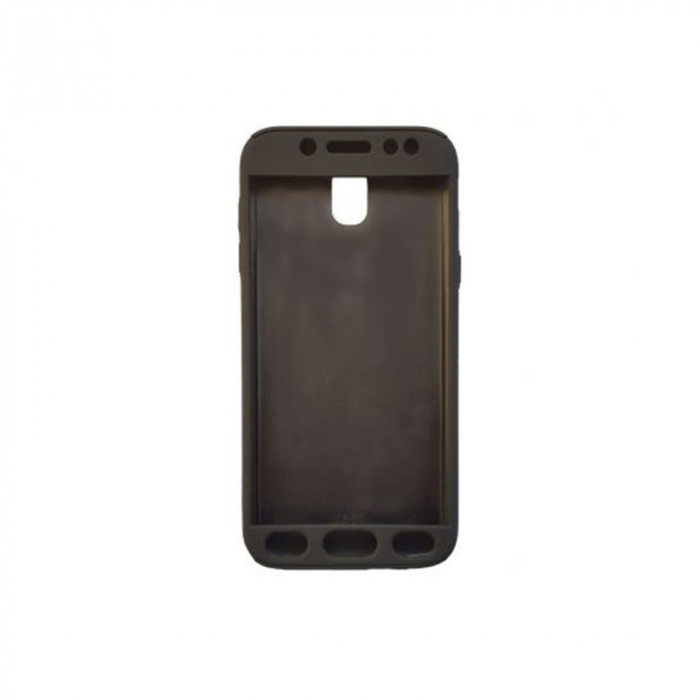 Husa Samsung Galaxy J5 2017 Full Cover 360 Negru + Folie de protectie [3]