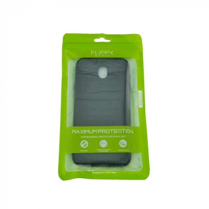 Husa Samsung Galaxy J5 2017 Tpu, carbon, Negru [2]