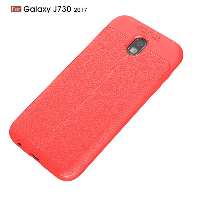 Husa Samsung Galaxy J7 2017 Zore TPU moale Rosu [4]