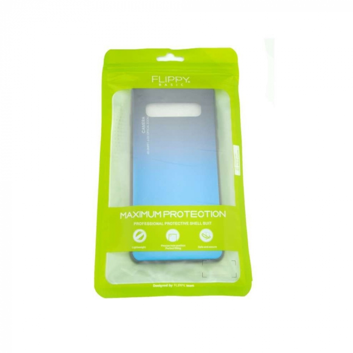 Husa Samsung Galaxy S10 Hybrid Back Degrade, Albastru [2]