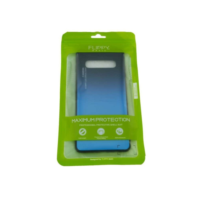 Husa Samsung Galaxy S10 Plus Hybrid Back Degrade, Albastru [5]